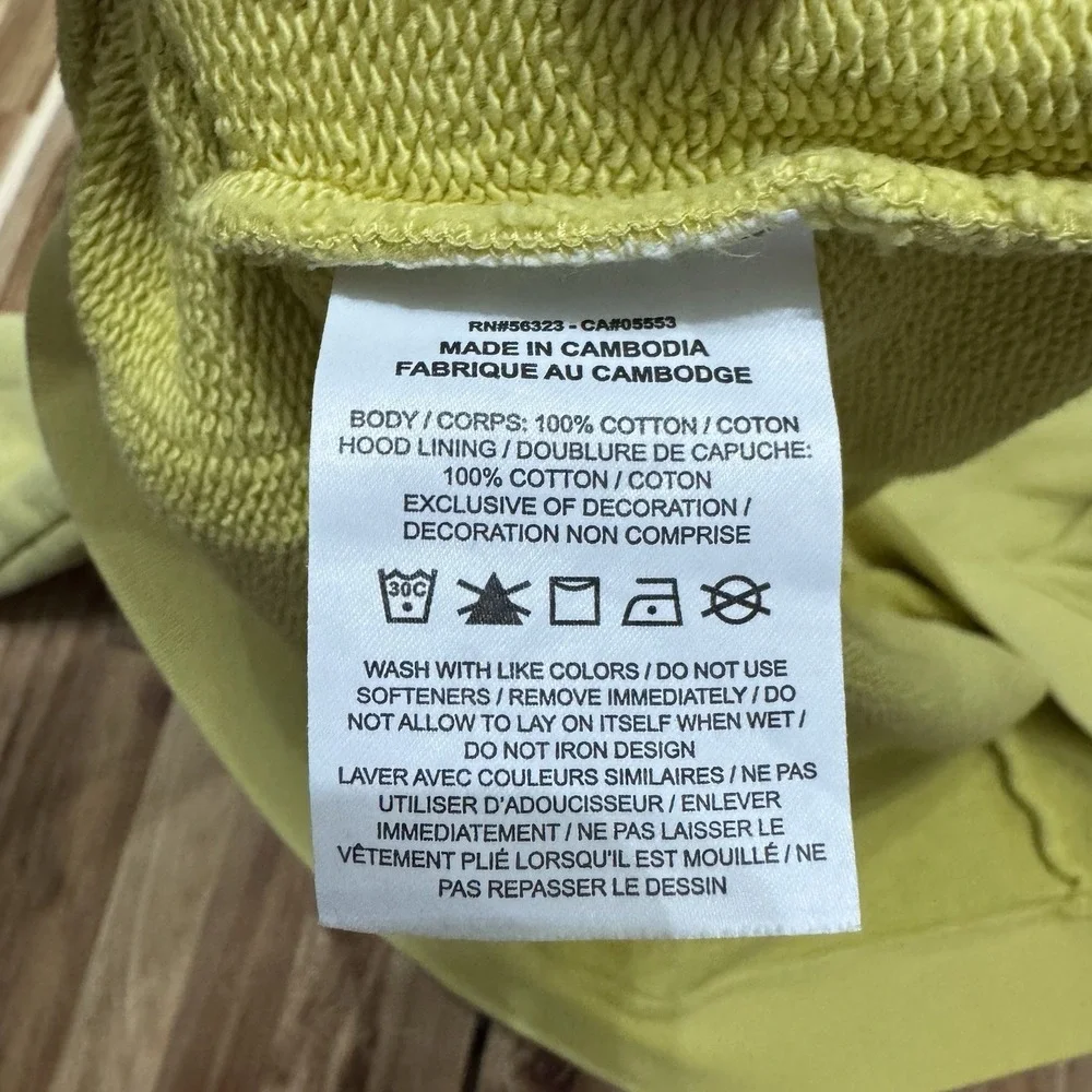 Jordan Travis Scott Hoodie Mens XL Celery Heavyweight Streetwear Pullover NWT